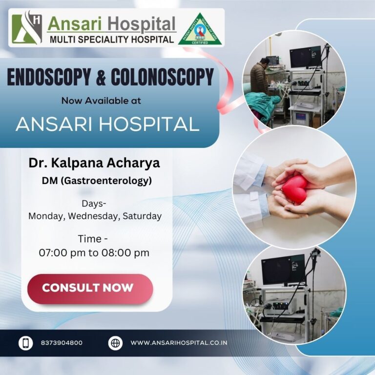 Endoscopy & Colonoscopy Services Now Available at Ansari Hospital